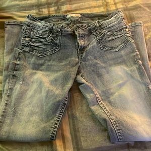 Womens jeans size 15 - worn a couple times